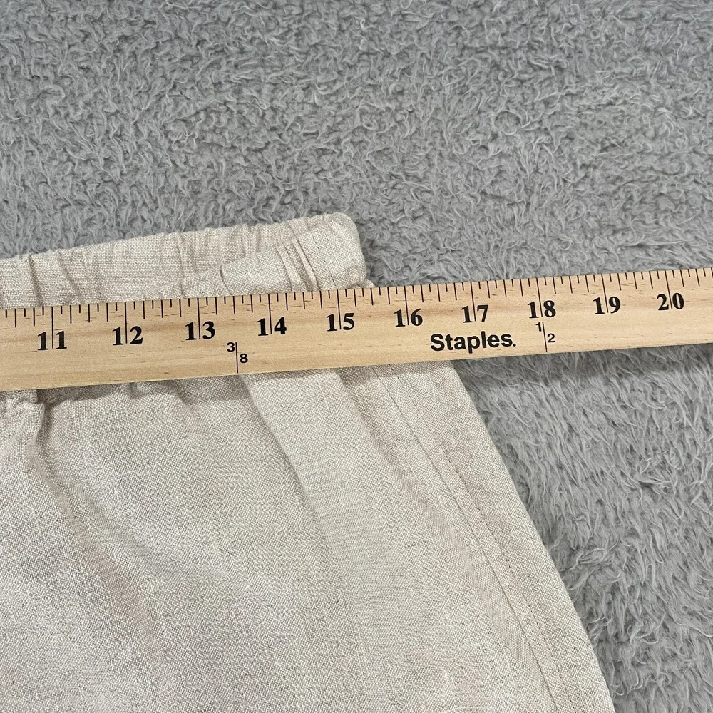 Reformation Cargo Pants Womens Medium Ethan 100% Linen Wide Leg Baggy Capsule